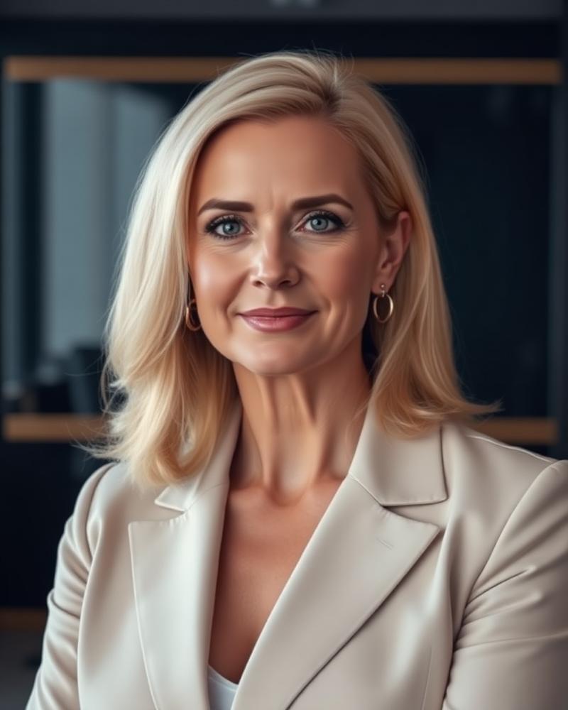 Clara Lindqvist, Head of Talent — illustrative prototype team portrait