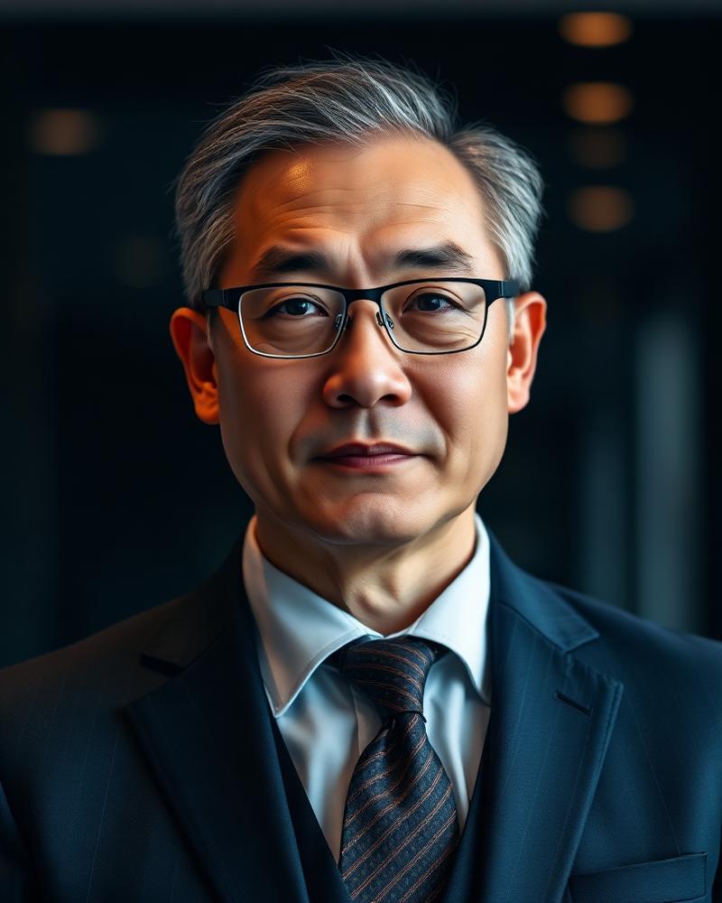 David Chen, Chief Financial Officer — illustrative prototype team portrait