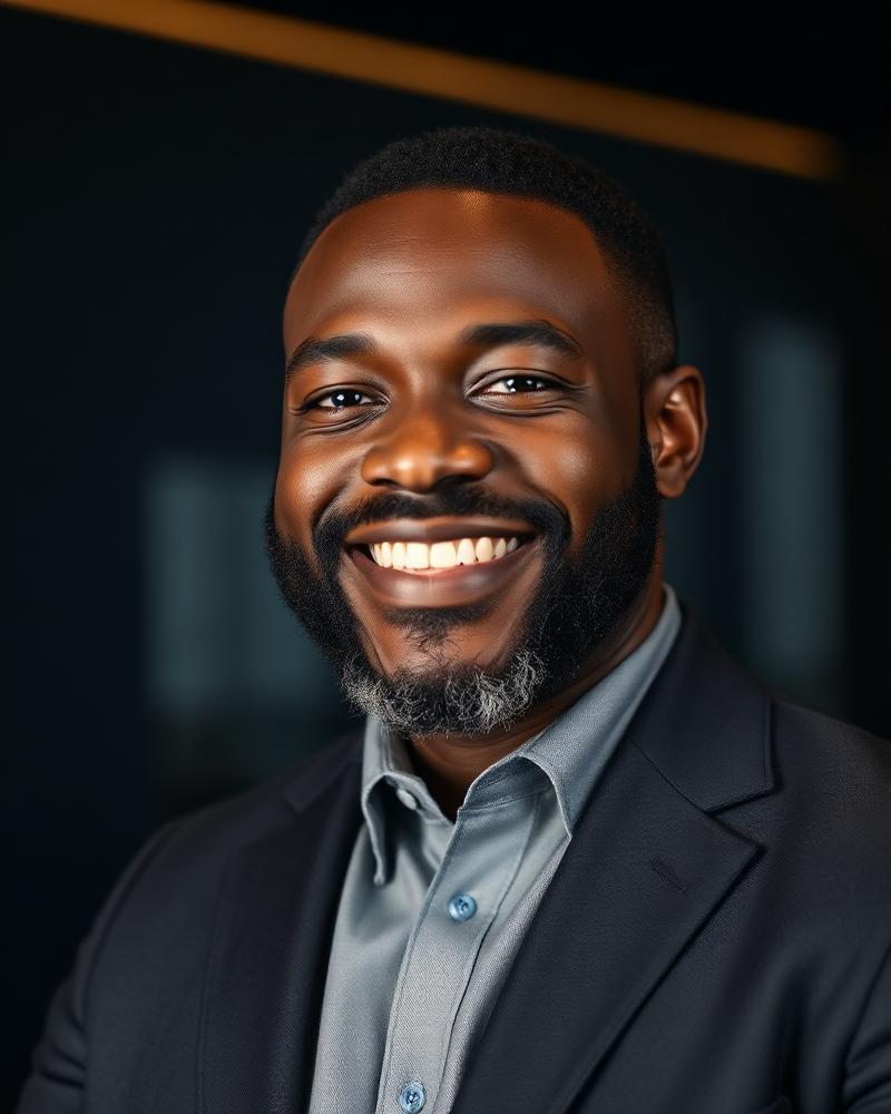 Marcus Adeyemi, Head of Partnerships — illustrative prototype team portrait