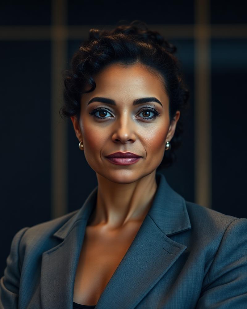 Nadia Fournier, In-House Legal Counsel — illustrative prototype team portrait
